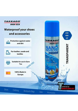 Tarrago Nano Protector-Αδιαβροχοποιητικό Spray Νανοτεχνολογίας