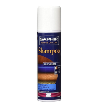 Saphir Shampoo-Καθαριστικός Αφρός για όλα τα Δερμάτινα, Καστόρινα, Πάνινα είδη και Συνθετικά Είδη